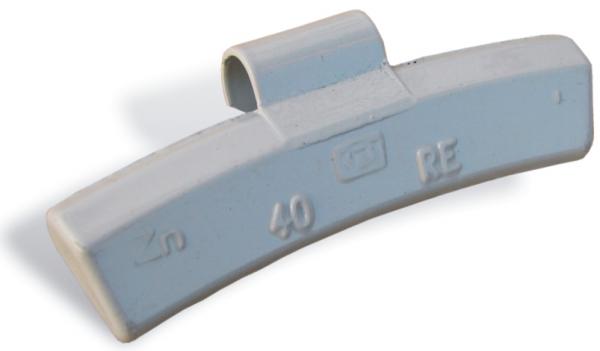 RE7-40 Vyvažovacie závažie 40g šedé